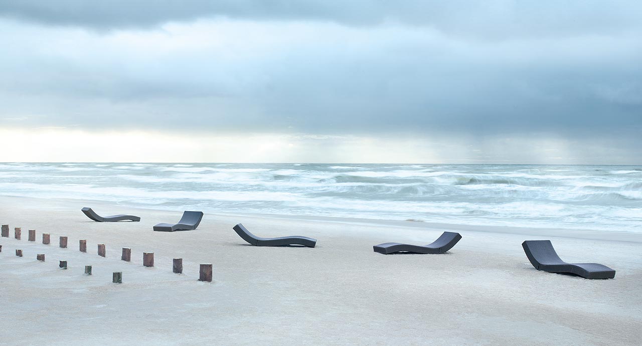 Paola Lenti Шезлонг Wave от Paola Lenti — в интерьере