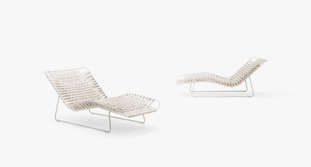 Paola Lenti Шезлонг Telar от Paola Lenti