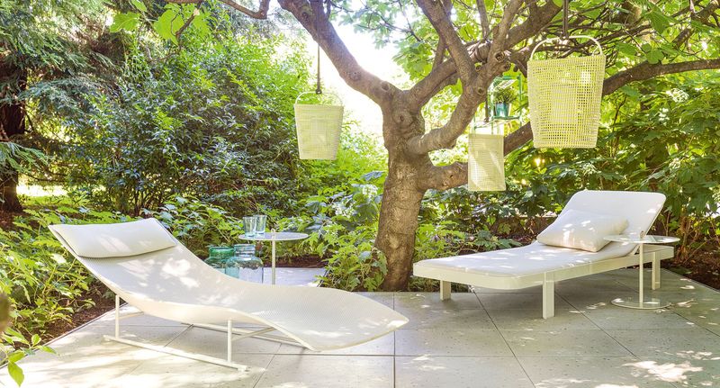 Paola Lenti Шезлонг Sun от Paola Lenti — в интерьере