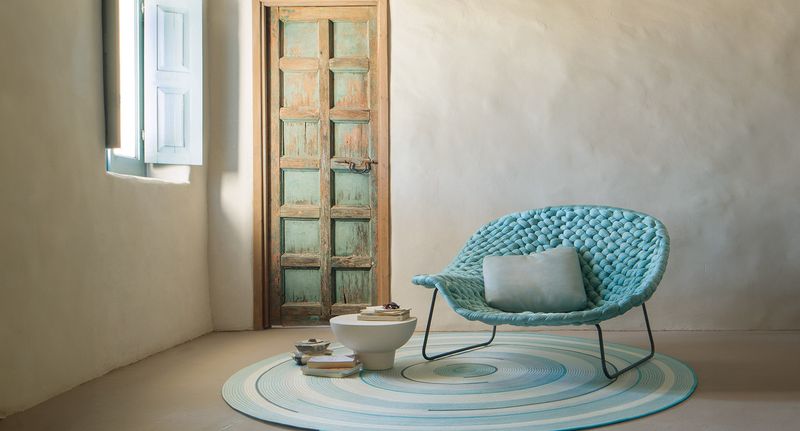 Paola Lenti Шезлонг Shito Outdoor от Paola Lenti — в интерьере