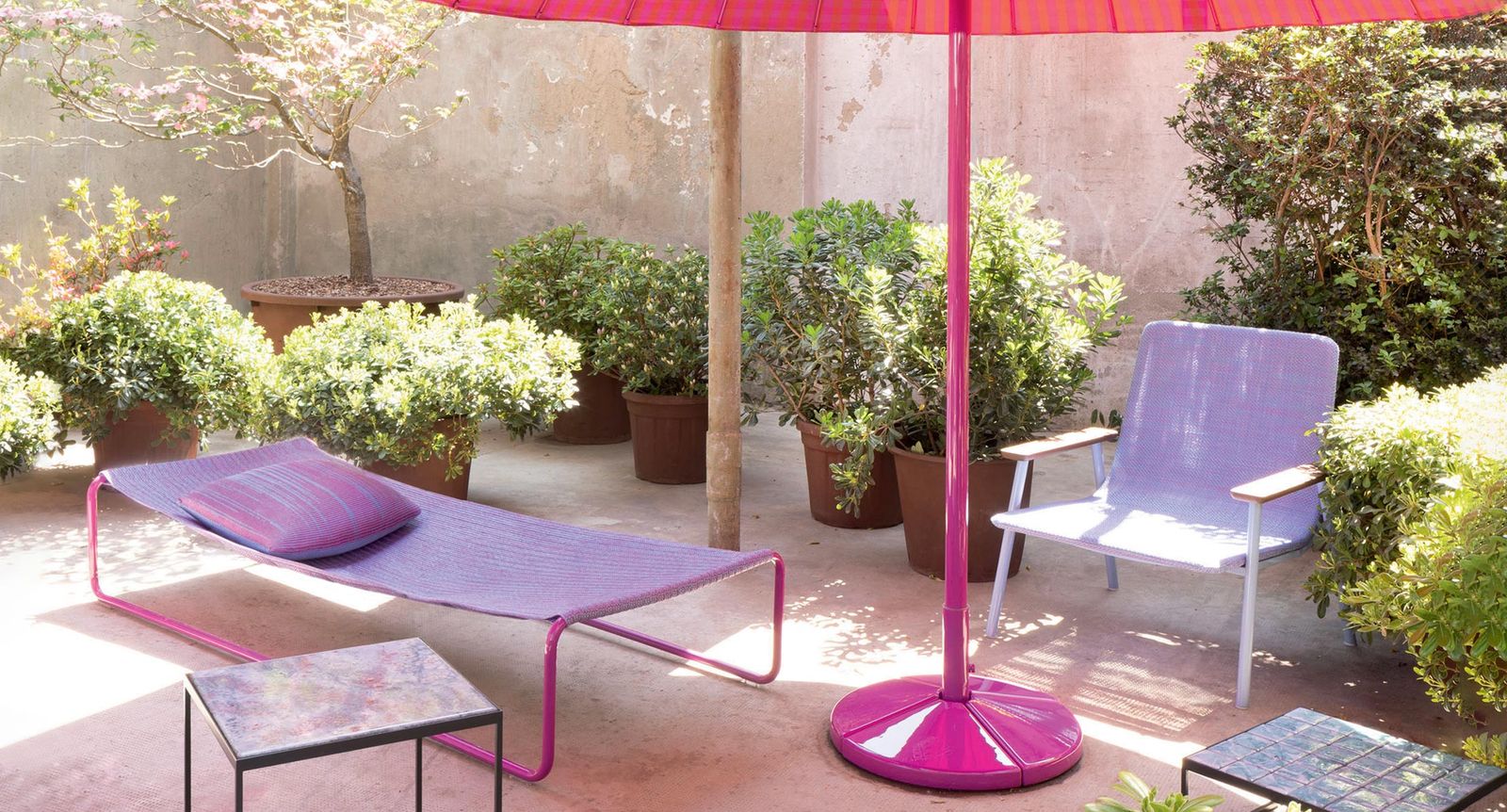 Paola Lenti Шезлонг Hammock от Paola Lenti — в интерьере