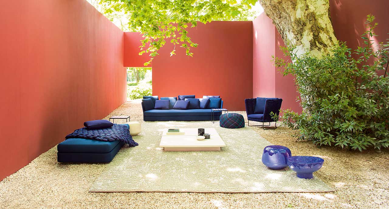 Paola Lenti Шезлонг Cove от Paola Lenti — в интерьере