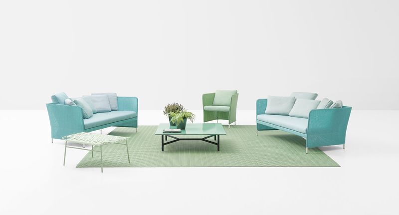 Paola Lenti Кресло Teatime от Paola Lenti — в интерьере