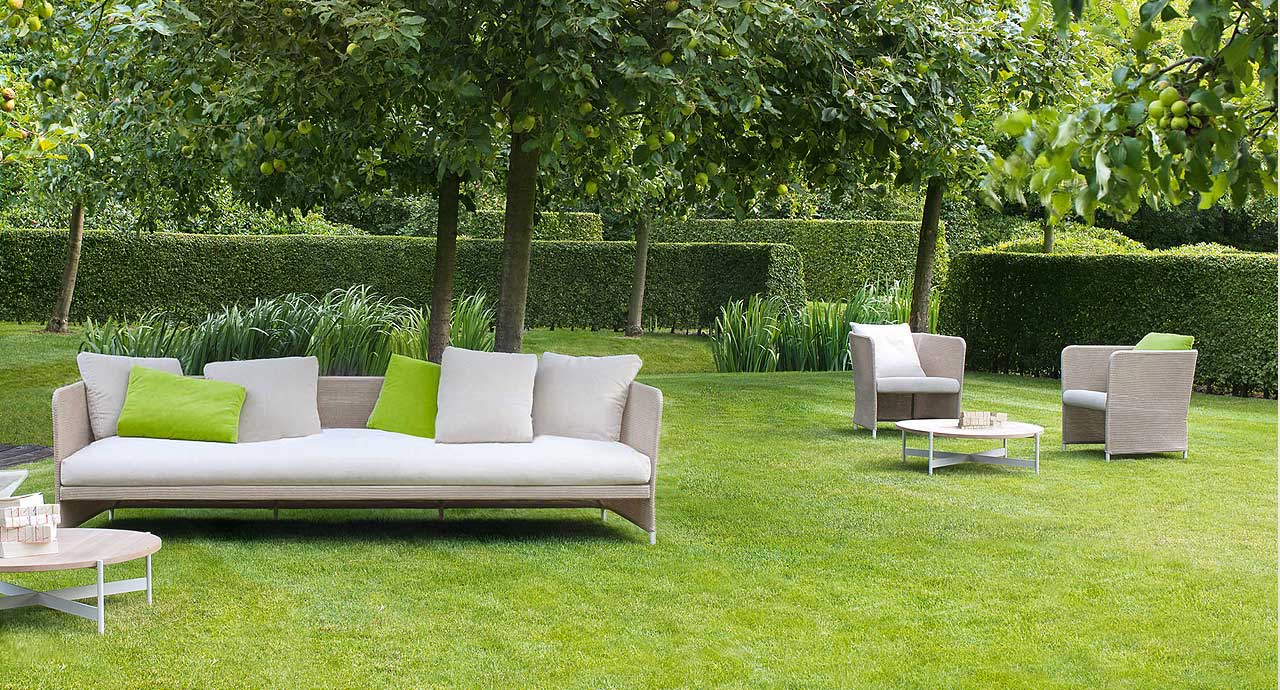 Paola Lenti Кресло Teatime от Paola Lenti — в интерьере