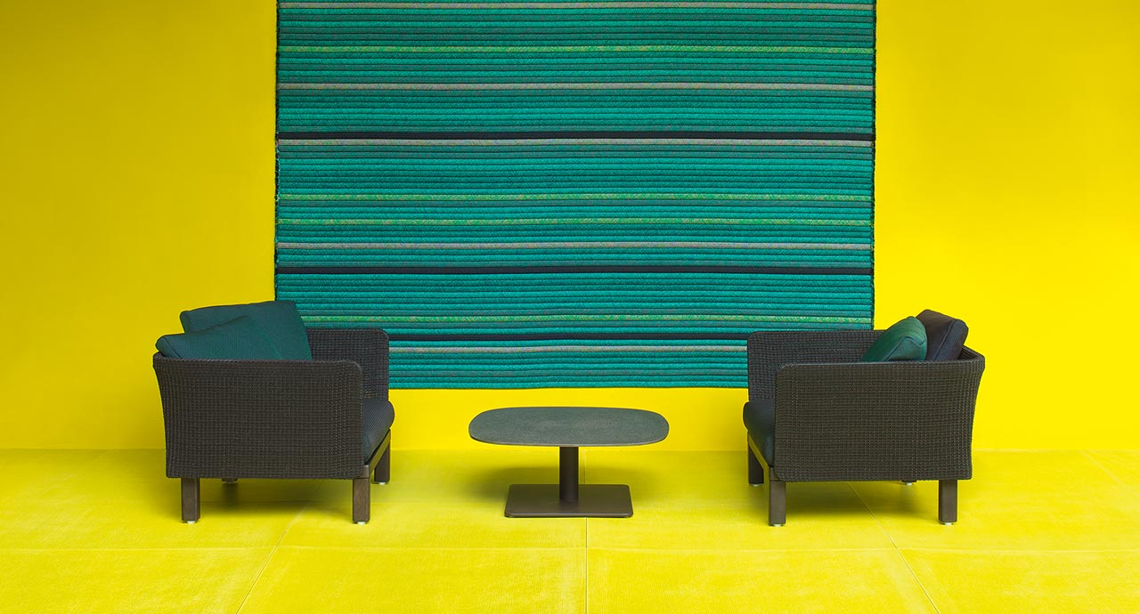 Paola Lenti Кресло Sabi от Paola Lenti — в интерьере