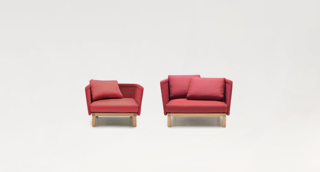 Paola Lenti Кресло Sabi от Paola Lenti — в интерьере