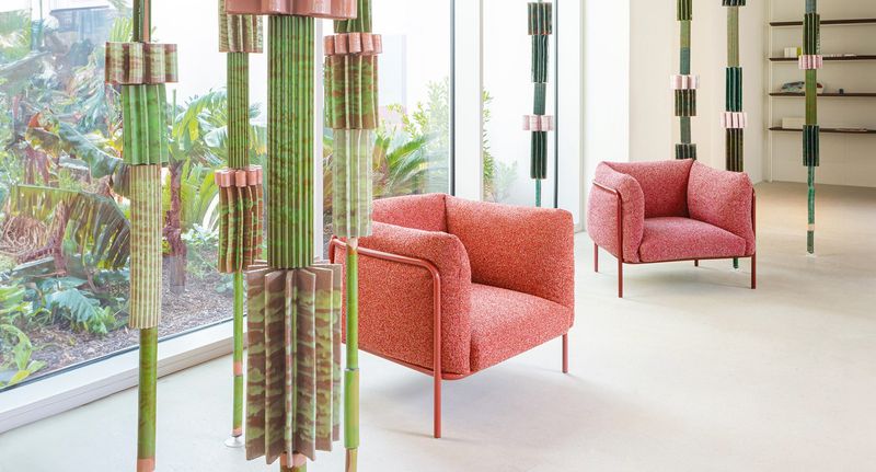 Paola Lenti Кресло Pli от Paola Lenti — в интерьере