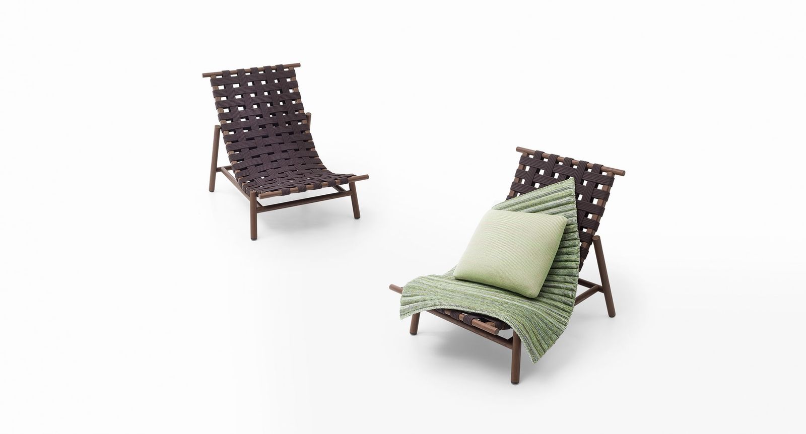 Paola Lenti Кресло Miyabi от Paola Lenti