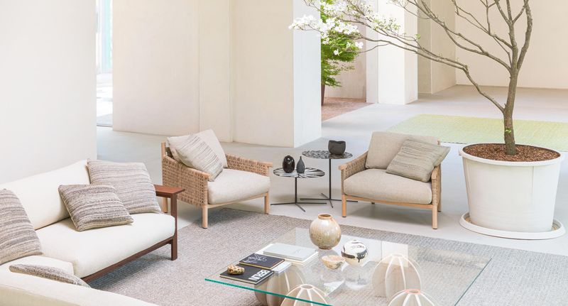 Paola Lenti Кресло Kiori от Paola Lenti — в интерьере