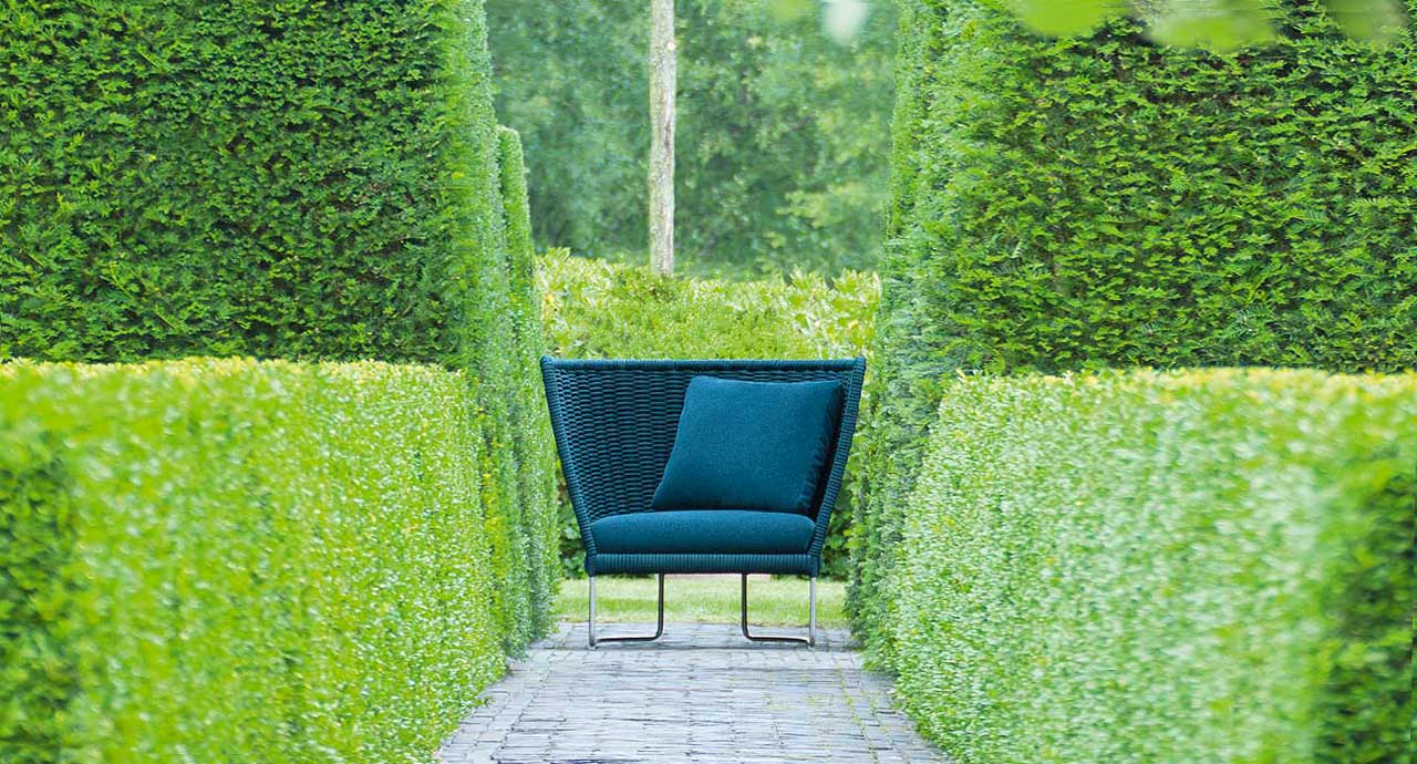 Paola Lenti Уличное кресло Ami Outdoor от Paola Lenti — в интерьере