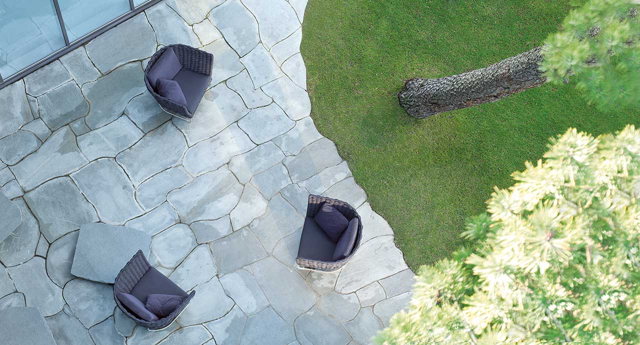 Paola Lenti Уличное кресло Ami Outdoor от Paola Lenti — в интерьере