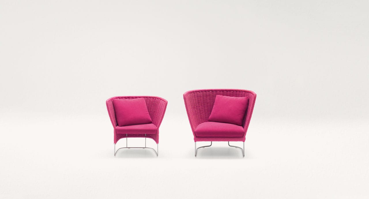 Paola Lenti Уличное кресло Ami Outdoor от Paola Lenti — в интерьере