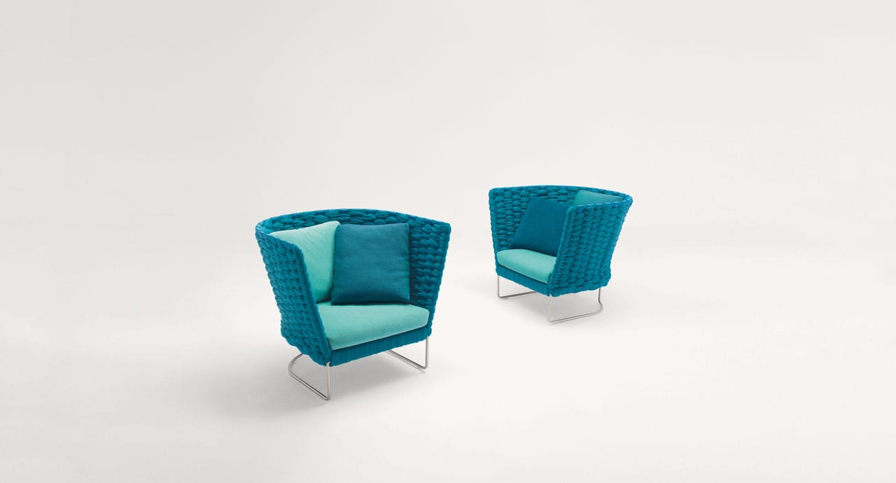 Paola Lenti Уличное кресло Ami Outdoor от Paola Lenti — в интерьере