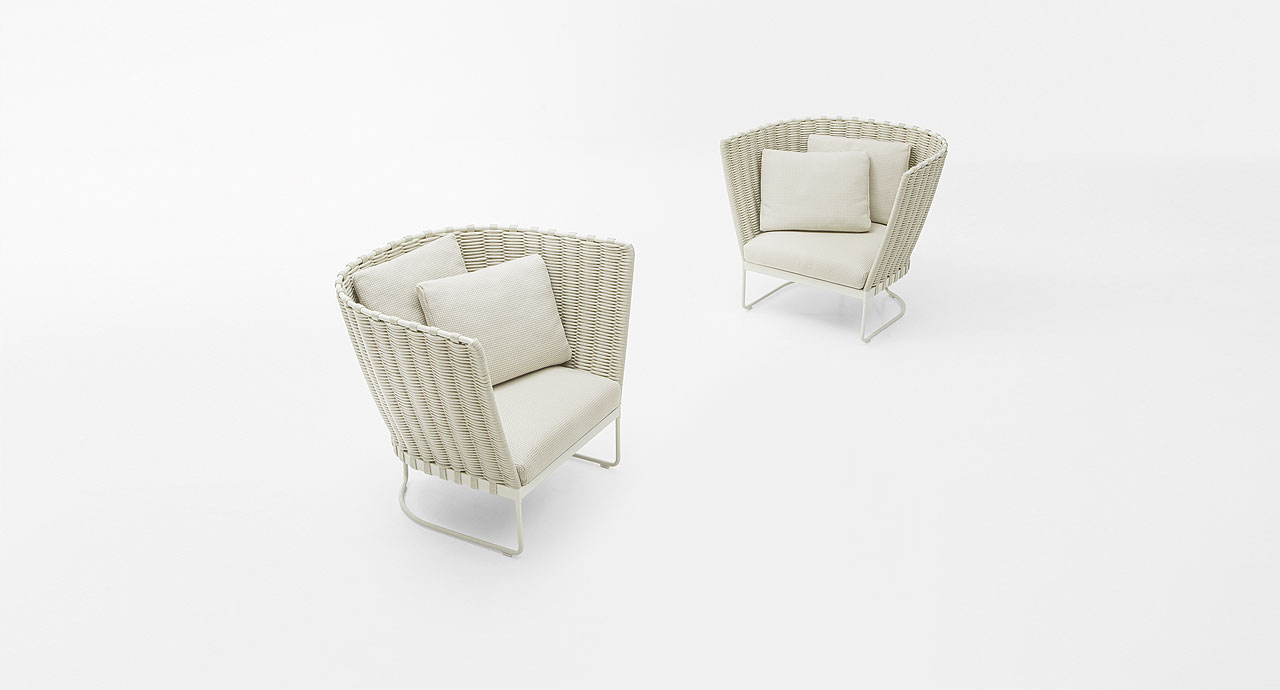 Paola Lenti Уличное кресло Ami Outdoor от Paola Lenti
