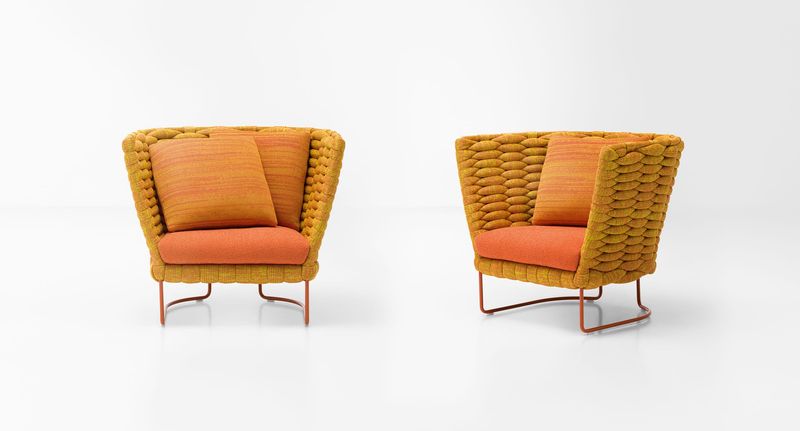 Paola Lenti Уличное кресло Ami Outdoor от Paola Lenti