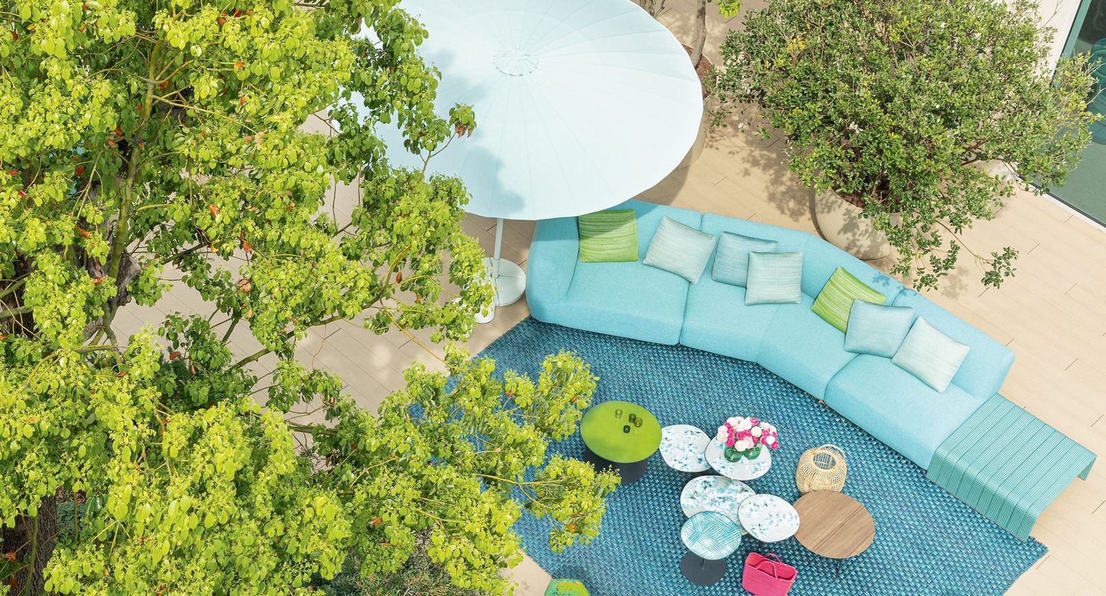 Paola Lenti Диван Welcome от Paola Lenti — в интерьере