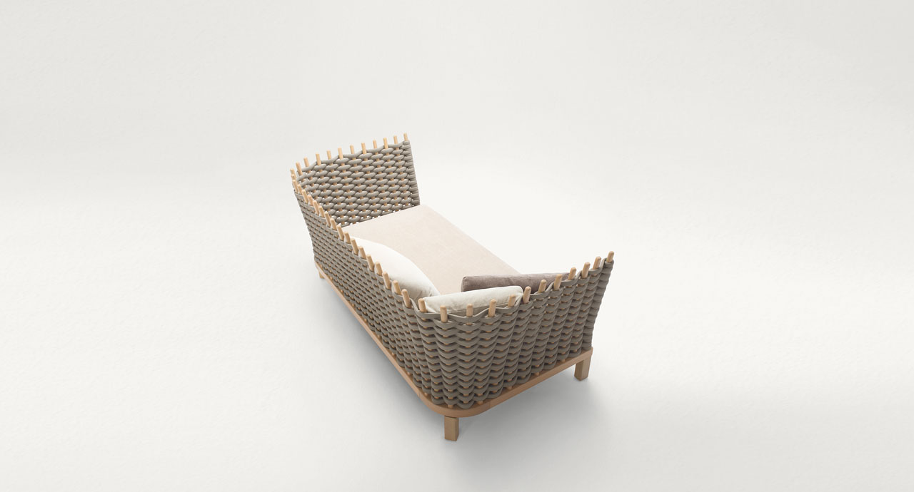 Paola Lenti Диван Wabi от Paola Lenti — в интерьере