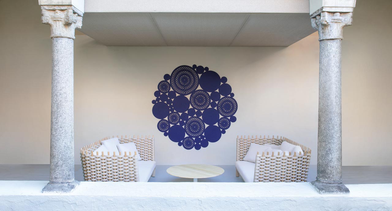 Paola Lenti Диван Wabi от Paola Lenti — в интерьере