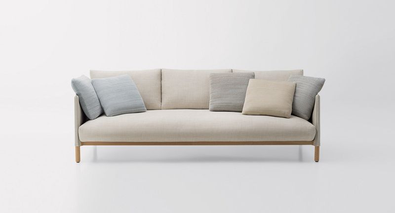 Paola Lenti Уличный диван Vespucci от Paola Lenti — в интерьере