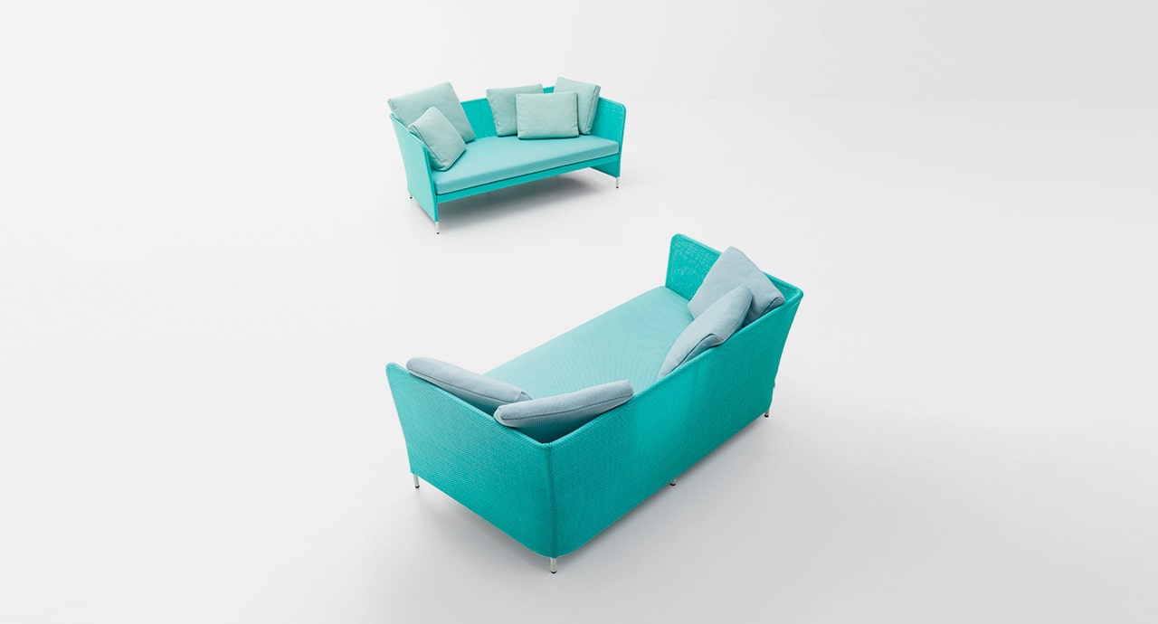 Paola Lenti Диван Teatime от Paola Lenti — в интерьере