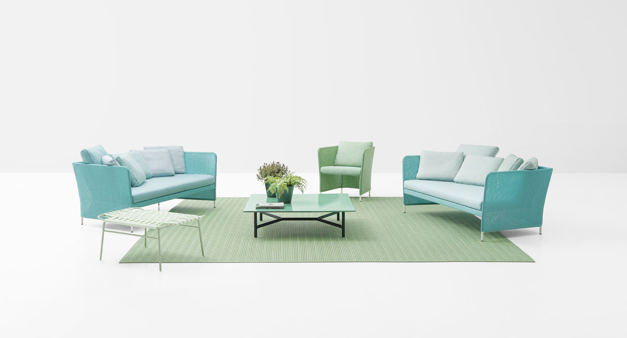 Paola Lenti Диван Teatime от Paola Lenti — в интерьере