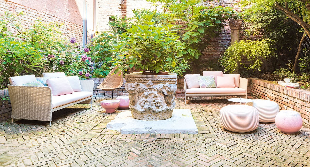 Paola Lenti Диван Teatime от Paola Lenti — в интерьере