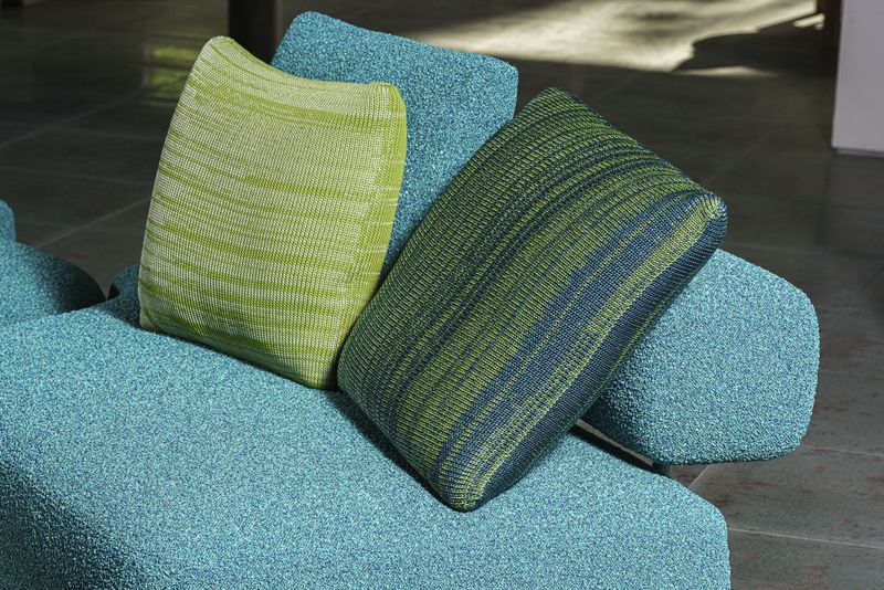 Paola Lenti Уличный диван Santorini от Paola Lenti — в интерьере