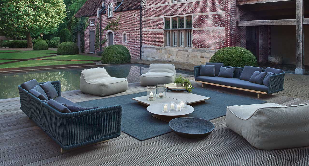 Paola Lenti Диван Sabi от Paola Lenti — в интерьере