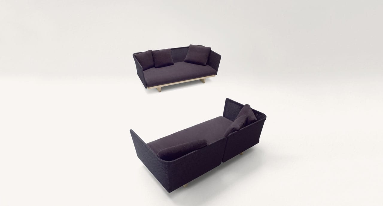 Paola Lenti Диван Sabi от Paola Lenti — в интерьере