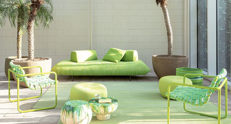 Paola Lenti Диван Pod от Paola Lenti — в интерьере