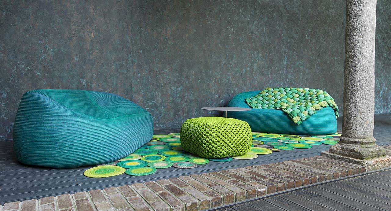 Paola Lenti Диван Otto от Paola Lenti — в интерьере