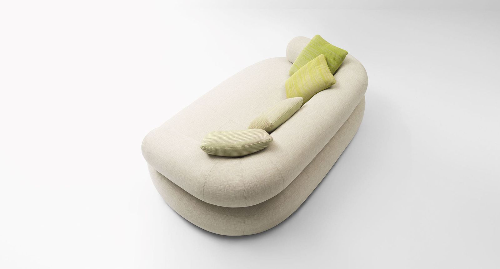 Paola Lenti Диван Noah Outdoor от Paola Lenti — в интерьере