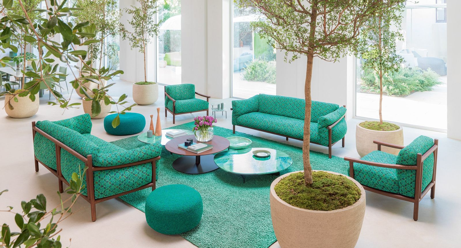 Paola Lenti Диван Kyo от Paola Lenti — в интерьере