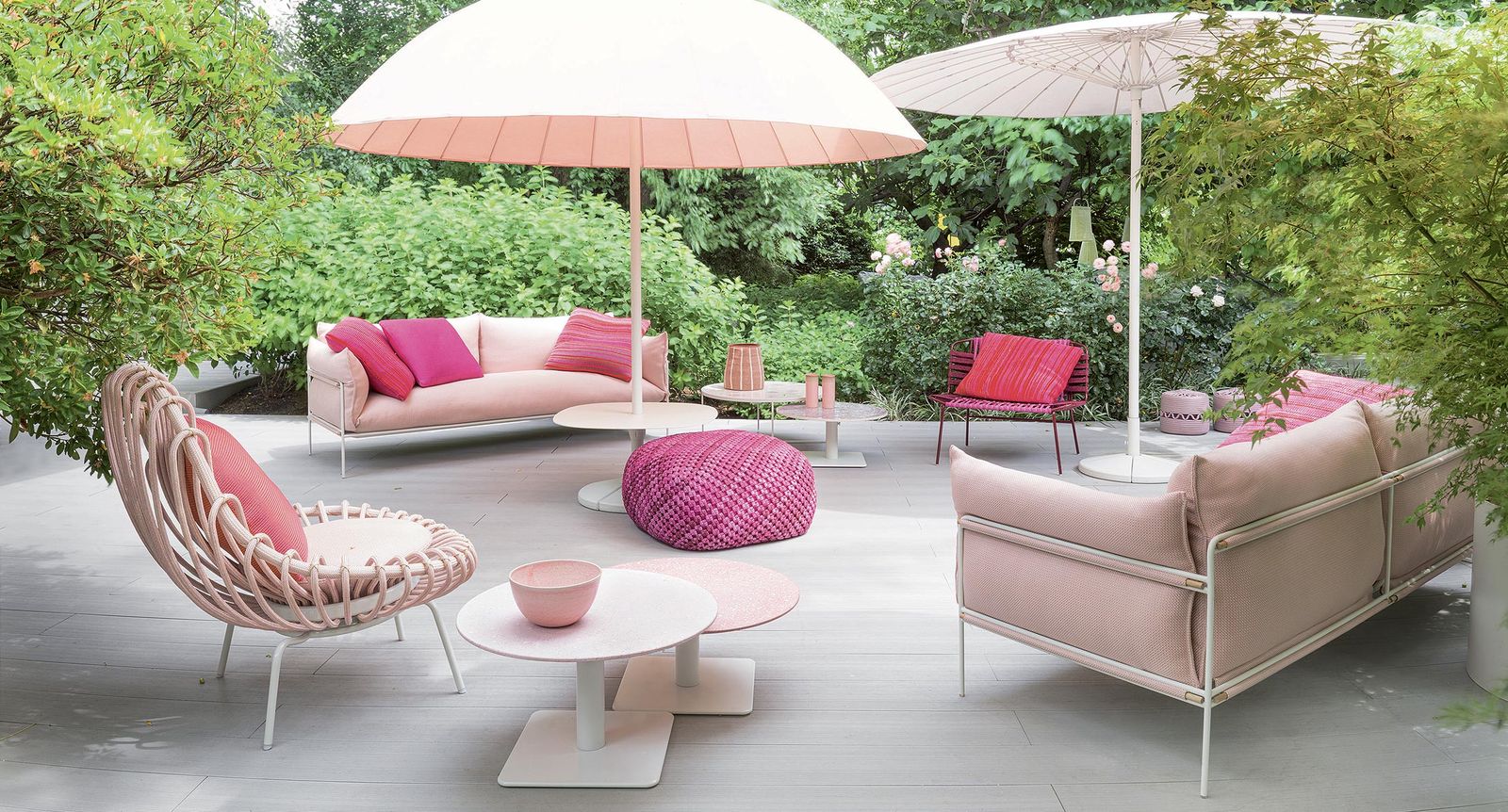 Paola Lenti Диван Kaba от Paola Lenti — в интерьере