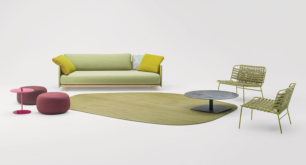 Paola Lenti Диван Harbour от Paola Lenti — в интерьере