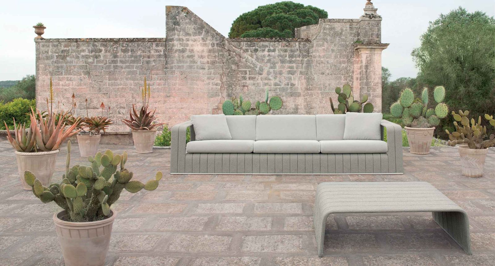 Paola Lenti Диван Frame от Paola Lenti — в интерьере