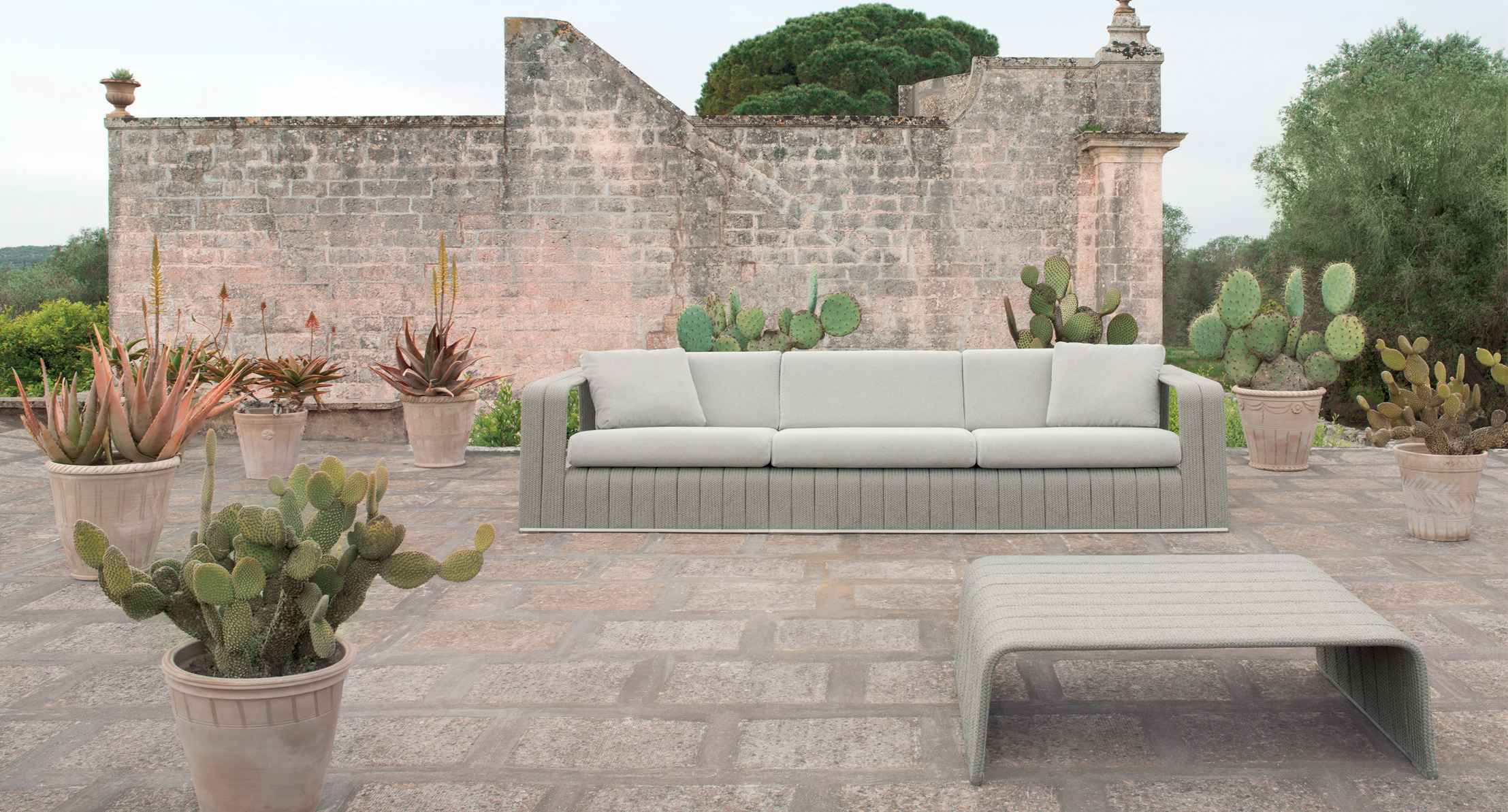 Paola Lenti Диван Frame от Paola Lenti — в интерьере