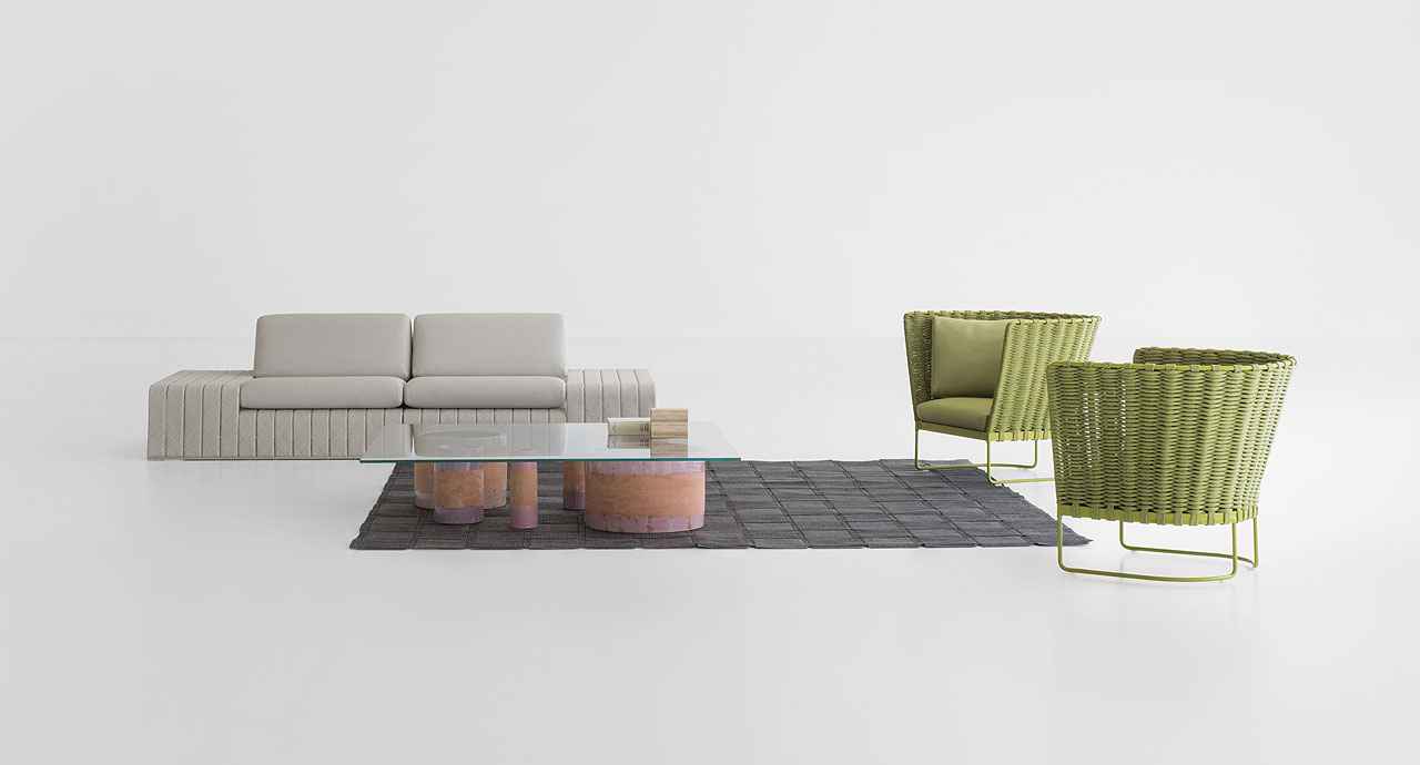 Paola Lenti Диван Frame от Paola Lenti — в интерьере