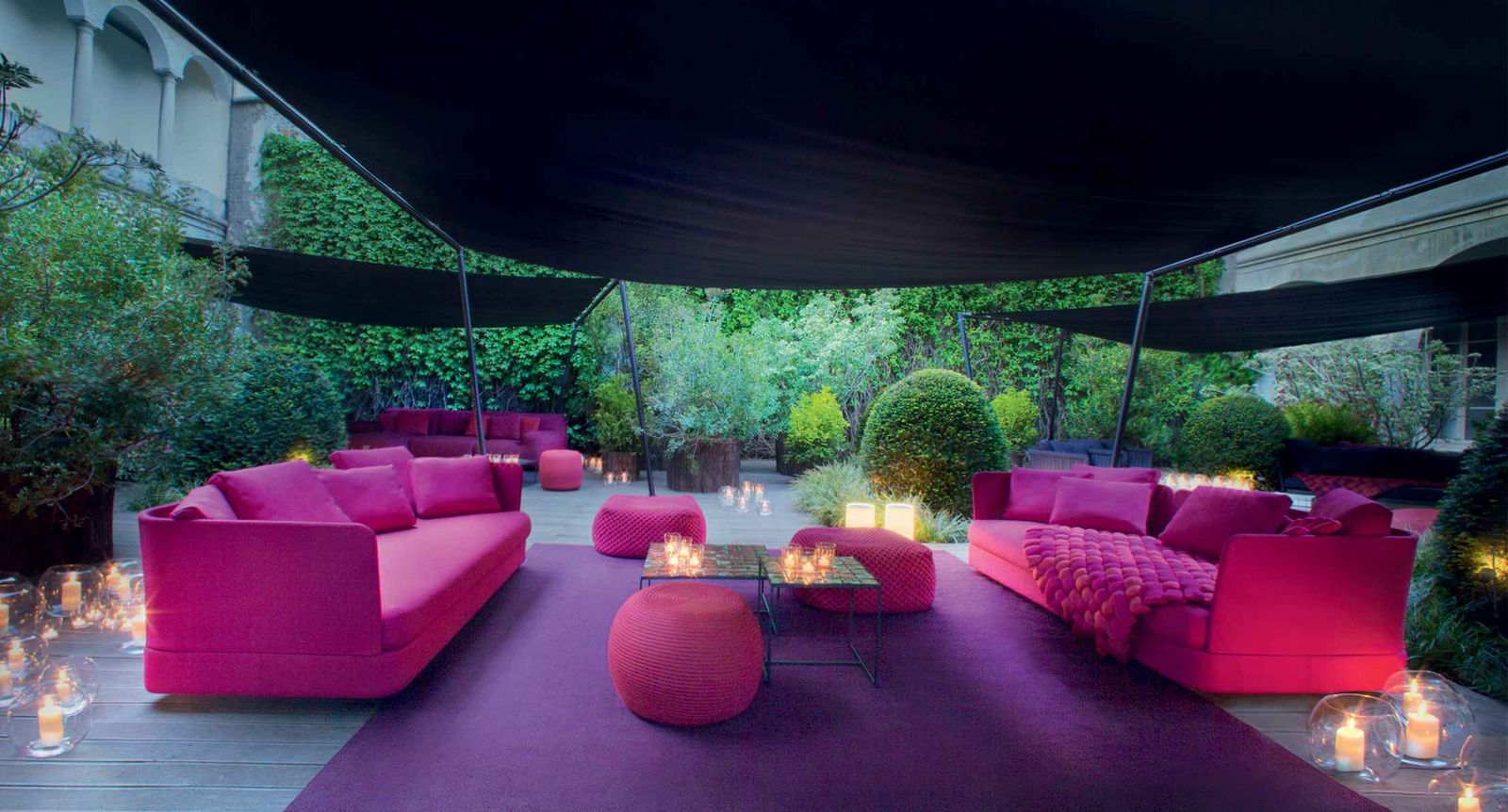 Paola Lenti Диван Cove от Paola Lenti — в интерьере