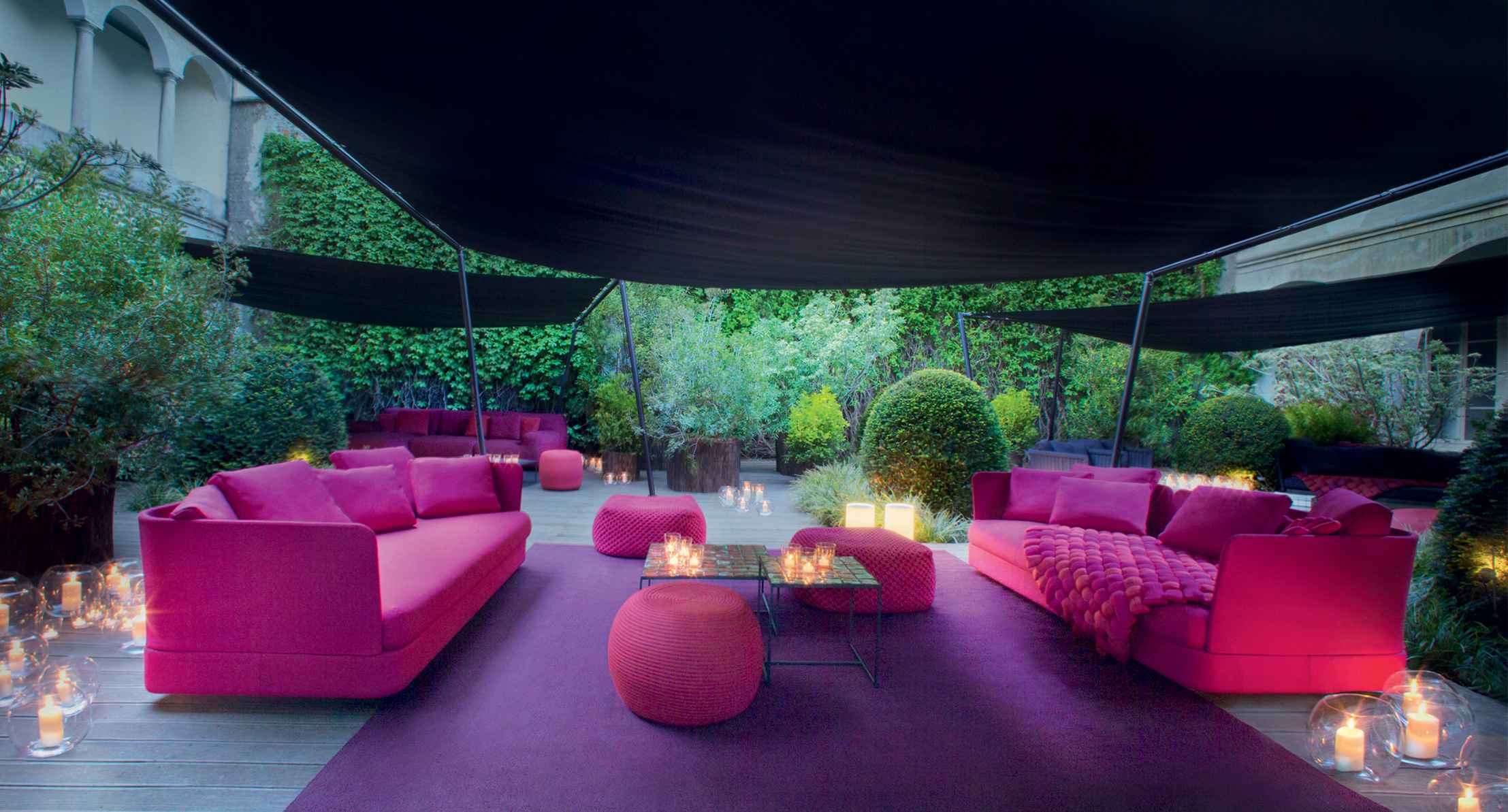 Paola Lenti Диван Cove от Paola Lenti — в интерьере