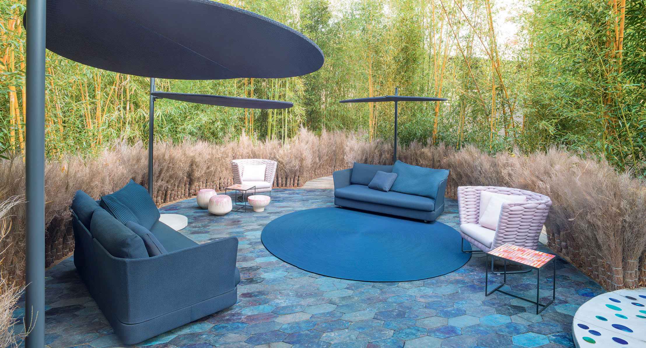 Paola Lenti Диван Cove от Paola Lenti — в интерьере