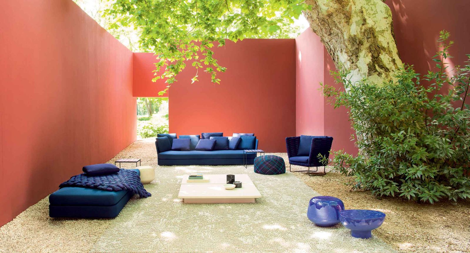 Paola Lenti Диван Cove от Paola Lenti — в интерьере