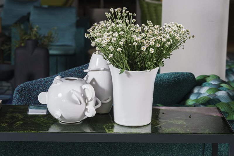 Zanotta Ваза Dealbata 9551 от Zanotta — в интерьере