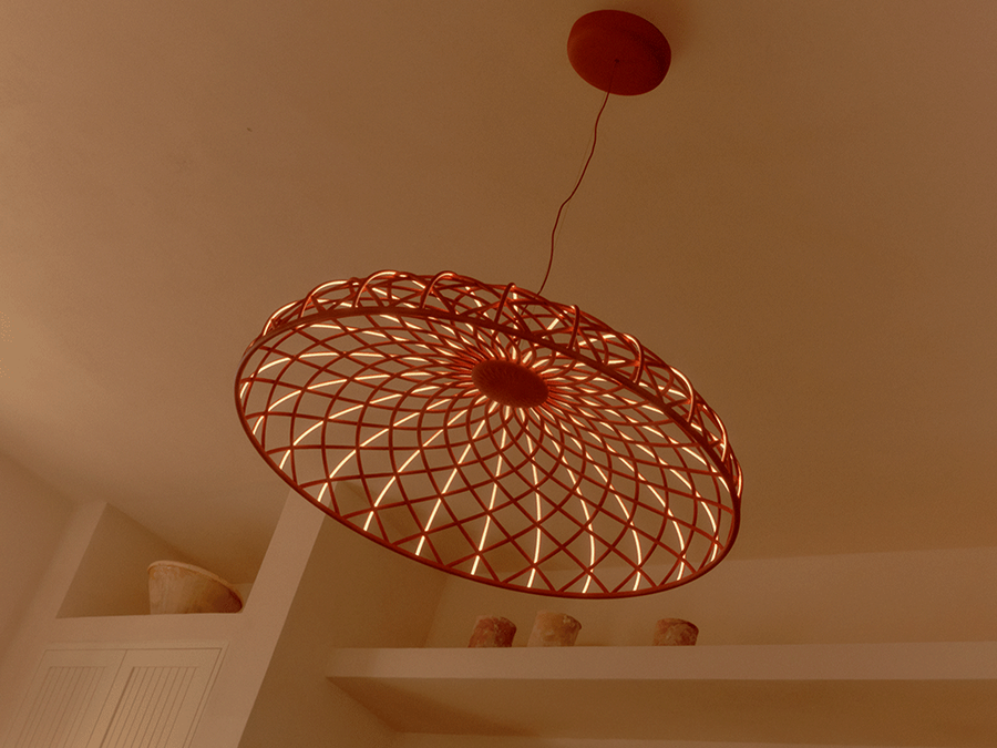 Flos Подвесной светильник Skynest C F6393035 от Flos — в интерьере