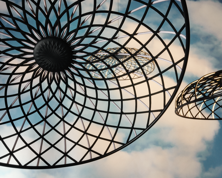 Flos Подвесной светильник Skynest C F6393035 от Flos — в интерьере