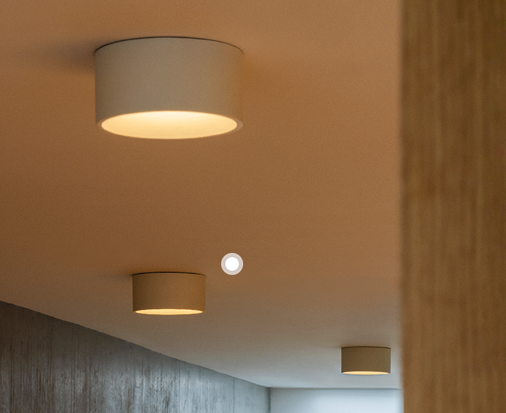 Vibia Потолочный светильник Bind solo от Vibia — в интерьере