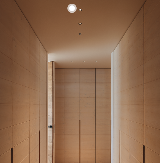 Vibia Потолочный светильник Bind solo от Vibia — в интерьере