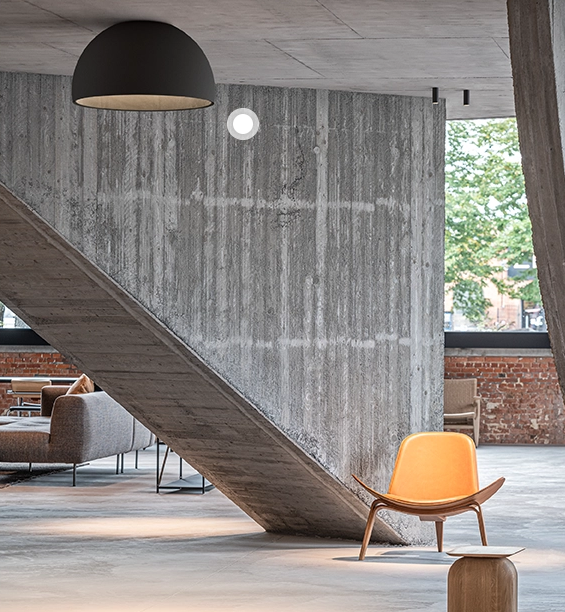 Vibia Потолочный светильник Duo petra от Vibia — в интерьере