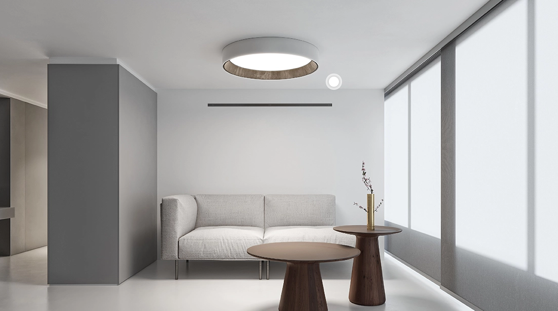 Vibia Потолочный светильник Duo petra от Vibia — в интерьере