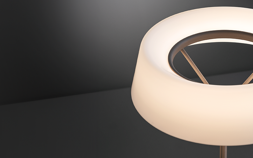 Vibia Торшер Lily от Vibia — в интерьере